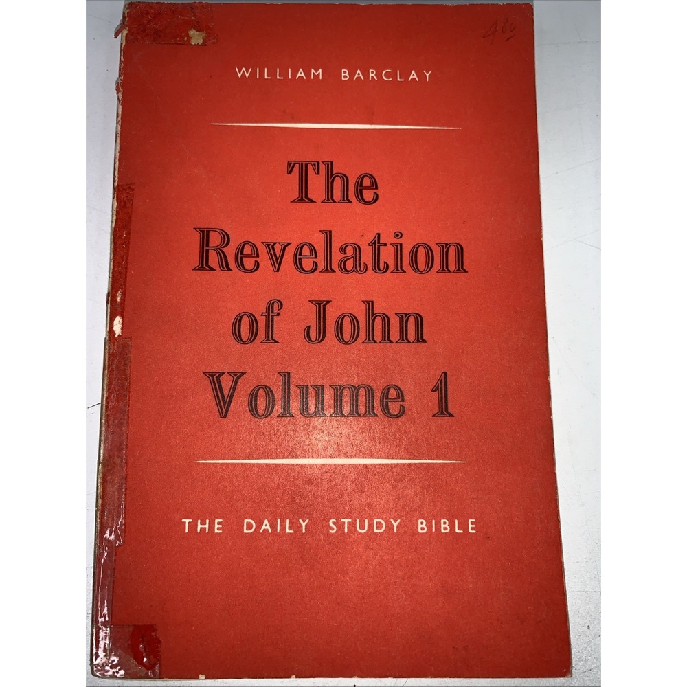 The Revelation Of John‎ Volume 1 (1960 Paperback) William Barclay